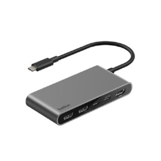 Belkin Connect 5-Port USB-C Hub With Dual USB-C Ports - (AVC022fqSGY)