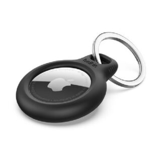 Belkin Secure Holder With Key Ring for AirTag - Black (F8W973btBLK)