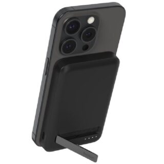 Belkin BoostCharge Pro 5k mAh Magnetic Power Bank With Qi2 + USB-C Cable (1M) - Black (BPD006btBK)