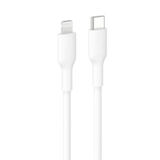 Belkin BoostCharge Lightning to USB-C Cable (1M) - White (CAA021FQ1MWH)