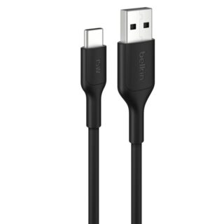 Belkin BoostCharge USB-C to USB-A Cable (0.15M) - Black (CAB021fq0MBK)