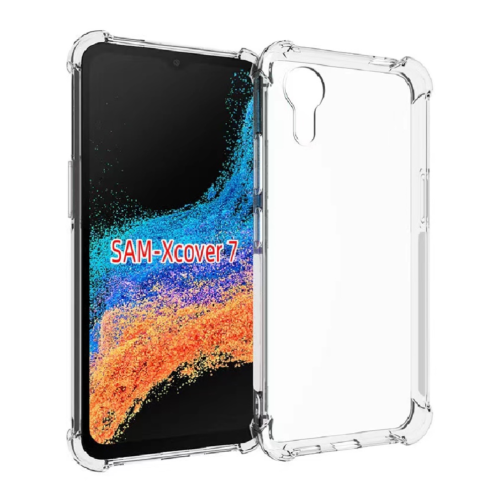USP Samsung Galaxy Xcover7 (6.6") Jelly Clear Case - Shockproof