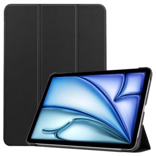 USP Apple iPad Air (13") (M4/M3/M2) (8th/7th/6th Gen) / iPad Pro (12.9") (6th/5th/4th/2nd/3rd Gen) Folio Case Black- Drop Protection