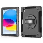 USP Rugged Apple iPad Air (9.7') (2nd/1st Gen) / iPad (9.7") (6th/5th Gen) Case Black - Built-in-Kickstand