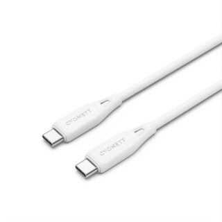 Cygnett Essentials USB-C to USB-C (2.0) Cable (1M) - White (CY4692PCTYC)