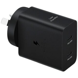 Samsung 50W Duo Power Adapter with USB-C to C Cable (1.8M) - Black(EP-T5020XBEGAU)