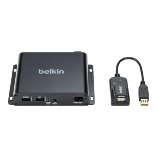 Belkin Cybersecurity and Secure KVM Extender Receiver Fiber SFP - Universal Video
