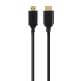 Belkin High Speed HDMI Cable With Ethernet 4K/Ultra HD Compatible (2M) - Black (F3Y021bt2M)