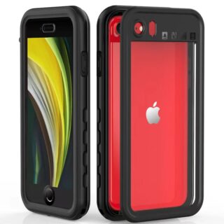 USP Apple iPhone SE (3rd  2nd Gen) and iPhone 8/7 Waterproof Case - Black