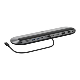 Belkin Connect Universal USB-C 11-in-1 Pro Docking Station - Grey (INC014btSGY)