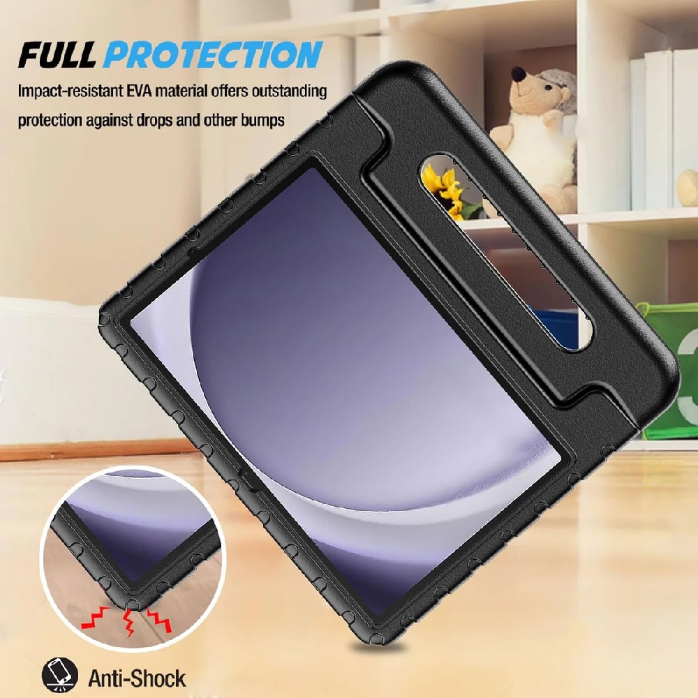 USP Samsung Galaxy Tab A9+ (11") Kid Friendly Case Black - Shockproof
