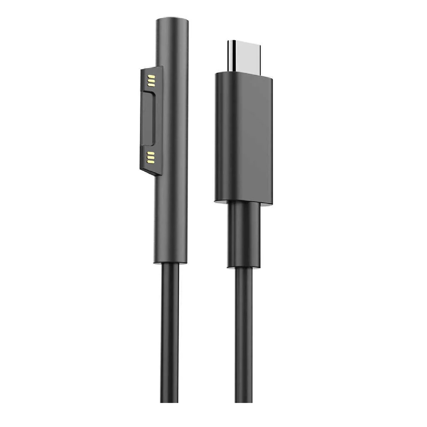 USP USB-C To Microsoft Surface Laptop Cable (1.5M) Black - 3A