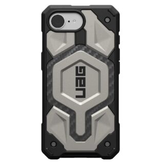 UAG Monarch Pro MagSafe Apple iPhone 17e /  iPhone 16E Refresh /  iPhone 16E (6.1") Rugged Case-Titanium (114497113636)