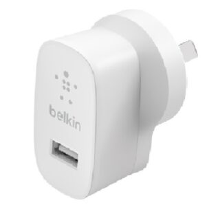 Belkin BoostCharge 12W USB-A Wall Charger - White (WCA002auWH)