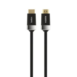 Belkin Advanced Series High Speed w/Ethernet HDMI Cable 4K/Ultra HD Compatible (2M) - Black(AV10050bt2M)