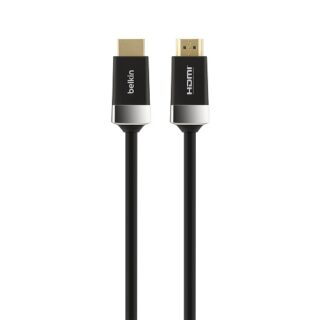 Belkin Advanced Series High Speed w/Ethernet HDMI Cable 4K/Ultra HD Compatible (1M) - Black (AV10050bt1M)