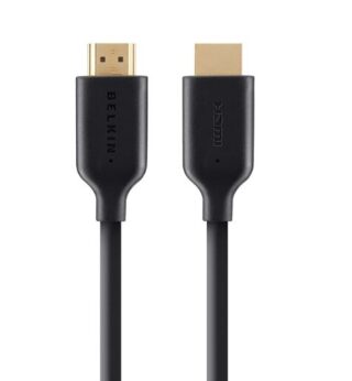 Belkin High Speed HDMI Cable With Ethernet 4K/Ultra HD Compatible (1M) - Black (F3Y021bt1M)