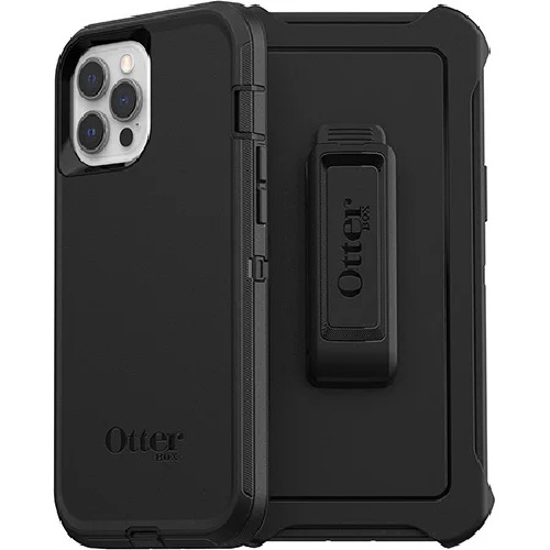 OtterBox Defender Apple iPhone 12 Pro Max Case Black - (77-65449)