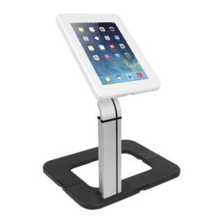 Brateck Anti-theft Countertop Tablet Kiosk Stand with Aluminum Base Fit Screen Size  9.7”-10.1” 368x277x481mm Anti-theft Lock with a Key (LS)