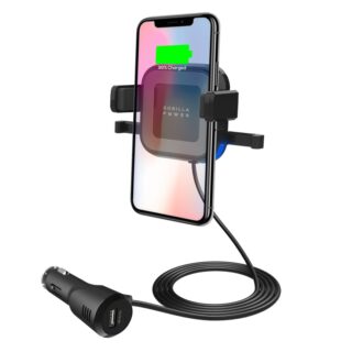 (LS) mbeat® Gorilla Power 10W Wireless Car Charger with 2.4A USB Charging