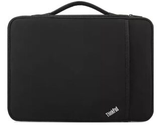LENOVO ThinkPad 12" Sleeve Lightweight Protective Notebook Case Durable Water‑Resistant Polyester Soft‑Touch Lining Padded Handles Slim Design