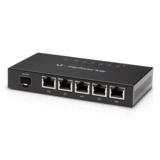 EOL -Last Stock-Ubiquiti EdgeRoute Advanced Gigabit Ethernet Router - Compact Powerful Router Sporting