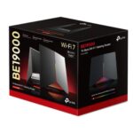 TP-Link Archer GE800 BE19000 Tri-Band Wi-Fi 7 Gaming Router (WIFI7) 1376 Mbps at 2.4 GHz + 5760 Mbps at 5 GHz + 11520 Mbps at 6 GHz
