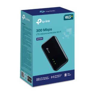 TP-Link M7400 300 Mbps LTE-Advanced Mobile Wi-Fi Supports up to 32 devices simultaneously