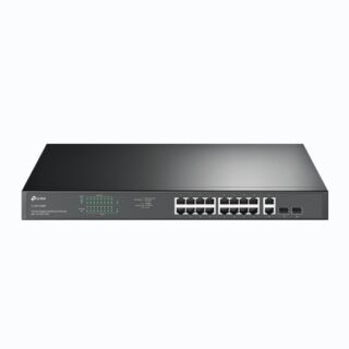 TP-Link TL-SG1218MP 18-Port Gigabit Rackmount Switch With 16 PoE+ 2 SFP Slots