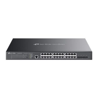 TP-Link SG3428XPP-M2 Omada 24-Port 2.5GBASE-T and 4-Port 10GE SFP+ L2+ Managed Switch with 16-Port PoE+  8-Port PoE++