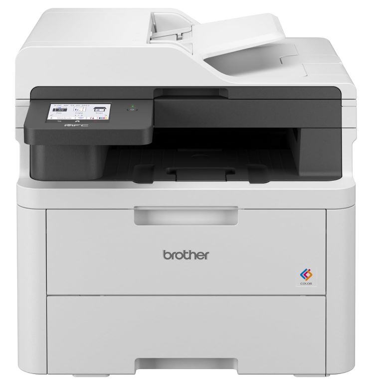 Brother MFC-L3755CDW Compact Colour Laser Multi-Function Centre - Print/Scan/Copy/FAX with Print speeds of Up to 26 ppm