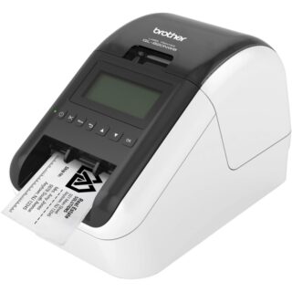 Brother QL-820NWB WIRELESS (WiFi  BT) /NETWORKABLE HIGH SPEED LABEL PRINTER / UP TO 62MM  WITH BLACK/RED PRINTING (*DK-22251 required)