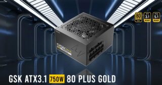 Antec GSK750 80+ Gold Fully Modular ATX 3.1
