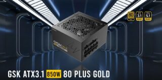 Antec GSK850 80+ Gold Fully Modular ATX 3.1