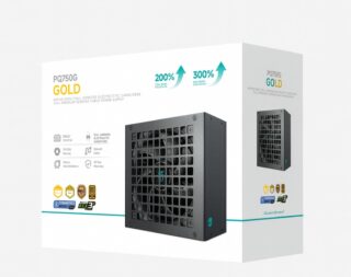DeepCool PQ750G 750W Gamer Storm 80+ Gold/Cybenetics Fully Modular ATX Power Supply 120mm Fan