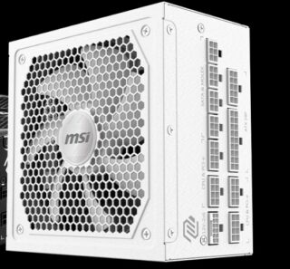 MSI MAG A1000GL PCIE5 ATX Power Supply Uni - White
