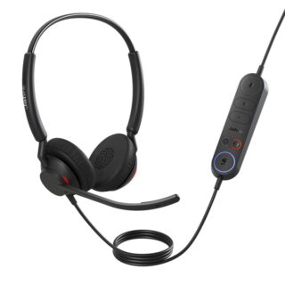 Jabra Engage 40 (Inline Link) MS Teams Dual USB-C/A Corded Headsets