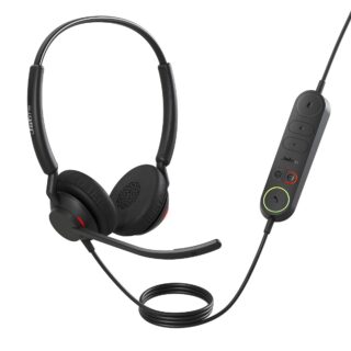 Jabra Engage 40 (Inline Link) UC Dual USB-C/A Corded Headsets