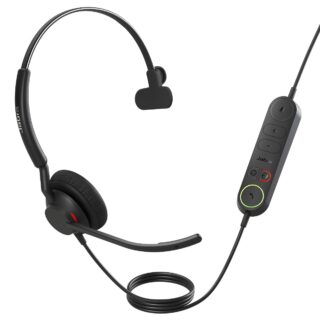 Jabra Engage 40 (Inline Link) UC Mono USB-C/A Corded Headsets