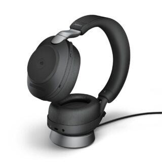 Jabra Evolve2 85 MS USB-C Stereo Bluetooth Headset Black Link 380 USB-C