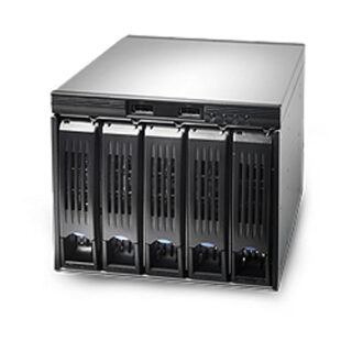 Chenbro 3x 5.25" to 5x 3.5" with 80mm Fan USB2.0