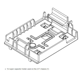 LENOVO ThinkSystem SR645 Supercap Holder Kit on 2.5" Chassis
