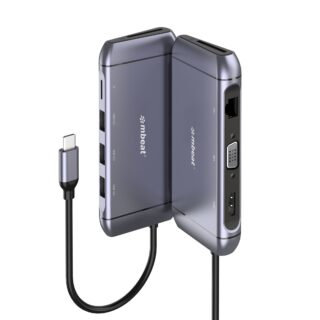 (LS) mbeat® Elite X9 9-in-1 Multifunction USB-C Docking Station 1x HDMI