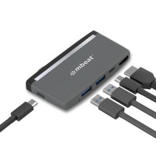 (LS) mbeat® Essential Pro 5-IN-1 USB- C Hub (4k HDMI Video