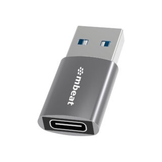 mbeatĀ® Elite USB 3.0 (Male) to USB-C (Female) Adapter - Converts USB-C device to Any Computers