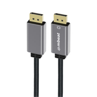 mbeat® Tough Link 1.8m Display Port Cable v1.4 - Connects Computer