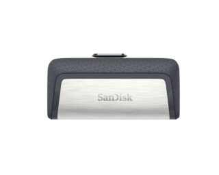 SanDisk 128GB Ultra Dual Drive Go 2-in-1 USB-C USB-A Flash Drive Memory Stick 150MB/s USB3.1 Type-C Swivel for Android Smartphones Tablets Macs PCs