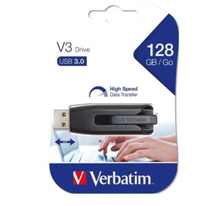 Verbatim Store'n'Go V3 USB 3.2 SuperSpeed Drive 128GB - Backup Storage