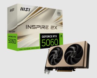 MSI nVidia GeForce RTX 5060 8G INSPIRE 2X OC