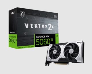 MSI nVidia GeForce RTX™ 5060 Ti 8G VENTUS 2X OC PLUS